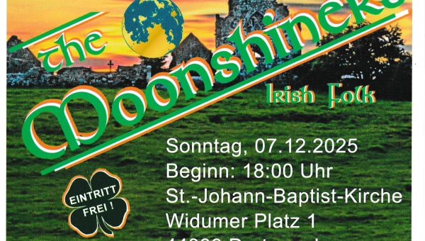 Irisches Weihnachtskonzert - The Moonshiners